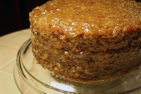 The name german chocolate cake is a little deceiving as it is not actually a german dessert and traditionally the cake is a lighter colored cake. german chocolate cake from scratch