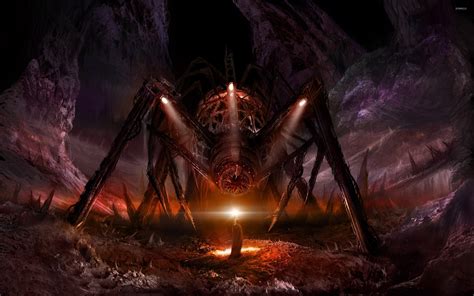 Creature Robot Machine Fantasy Art Dark Fantasy Artwork Digital