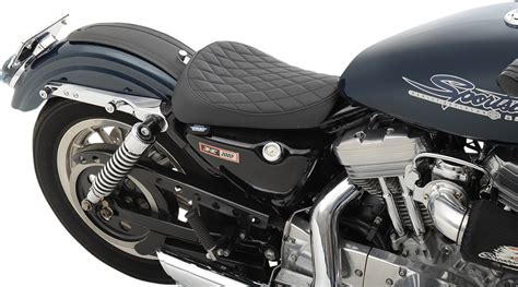 Every custom seat for harley sportster we sell is made by reputable manufacturers that. Drag Specialties Front Vinyl Diamond Solo Seat 82-03 ...