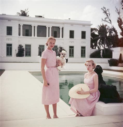 C Z And Guest By Slim Aarons