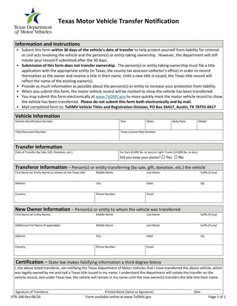Free Fillable Texas Bill Of Sale Form ⇒ Pdf Templates