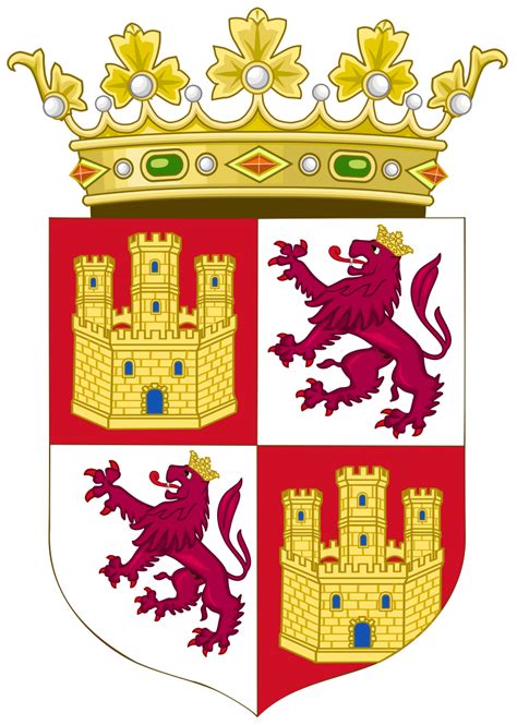 Armorial Of Trastámara Country Crown Of Castile Crown Of Aragon