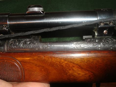 Remington Model 722 With Beautiful Engraved Stock As Well As Receiver