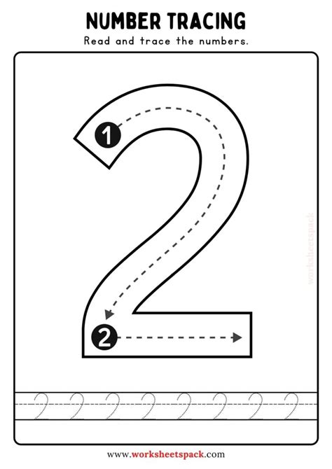 Tracing Numbers 0 10 Free Printable Worksheetspack