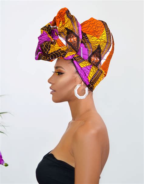 African Head Wraps For Women And How To Tie Them