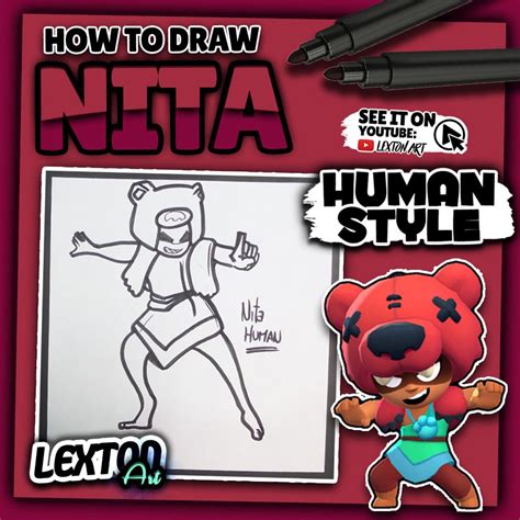 I drew this for one of my friends on instagram^^ byron has a really cool design! How To Draw COLT "Human Style" - Brawl Stars // Lexton Art ...