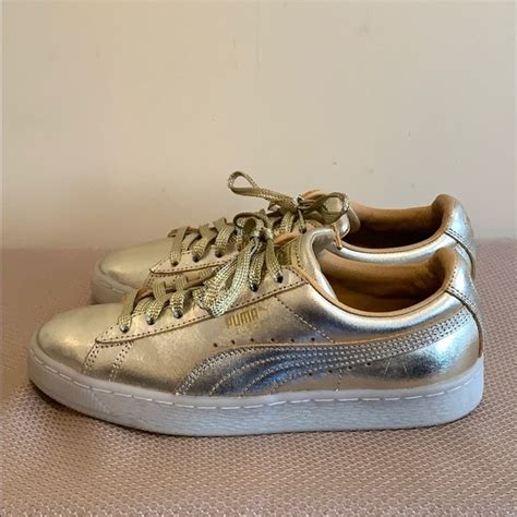 Puma Shoes Puma Rare Gold Womens Classic Sneakers Poshmark