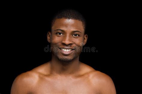 Naked Black Man Posing In Studio Stock Image Image Of Fashion Naked