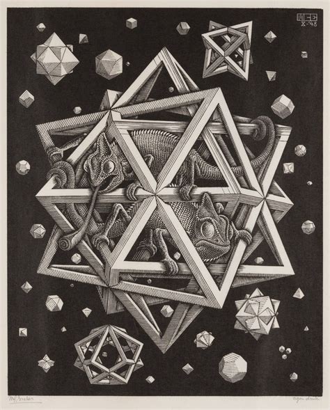Polymatus Daniel Brito The World Of M C Escher