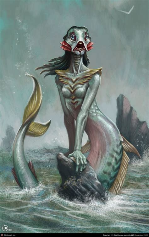 The Little Mermaid Mer Form By Des Hanley 2d Cgsociety Evil