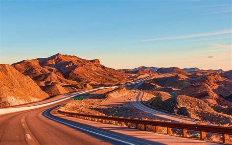 Road In Nevada Desert America Road Landscape Hd Wallpaper Peakpx