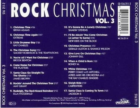 Various Rock Christmas Vol 3 Cd