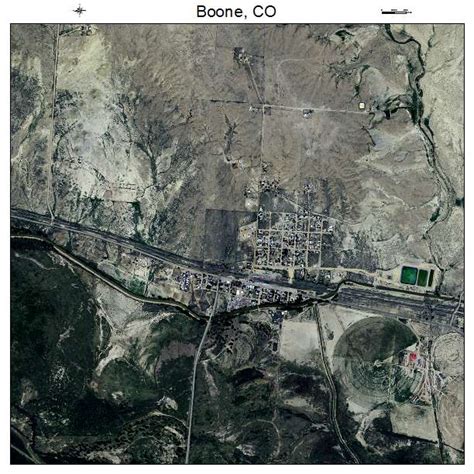 Aerial Photography Map Of Boone Co Colorado