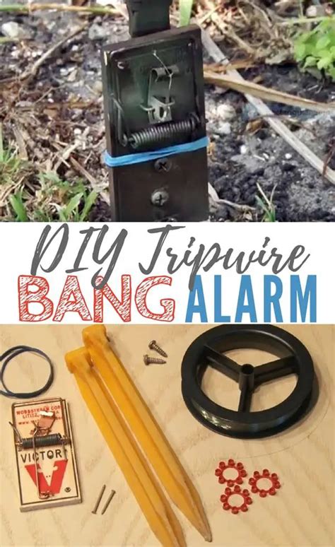 Diy Tripwire Bang Alarm Shtf Prepping And Homesteading Central