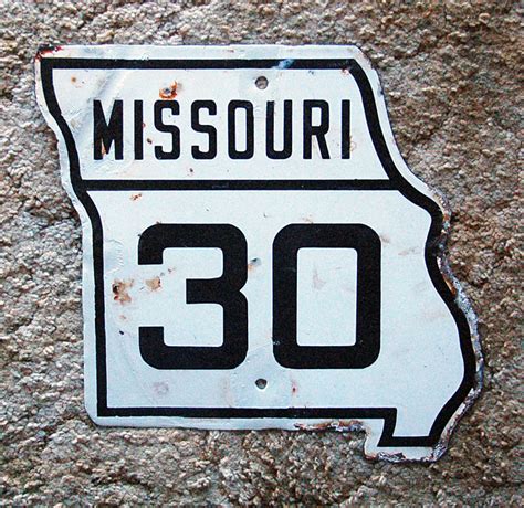 Missouri State Highway 30 Aaroads Shield Gallery