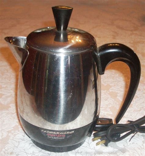 Vintage Farberware 4 Cup Superfast Electric Coffee Pot