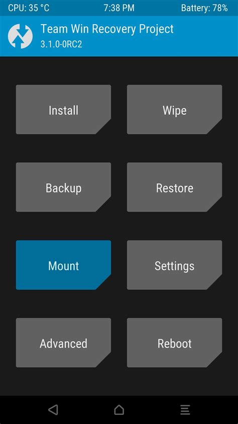 Twrp 101 How To Mount Your Sd Card Or Usb Otg Drive To Flash External