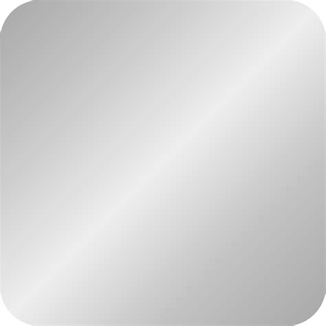 Silver Square Icon 11947159 Png