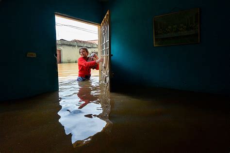 Scenes Of Flooding In Cali After Freak Wet Weather Hits Colombia