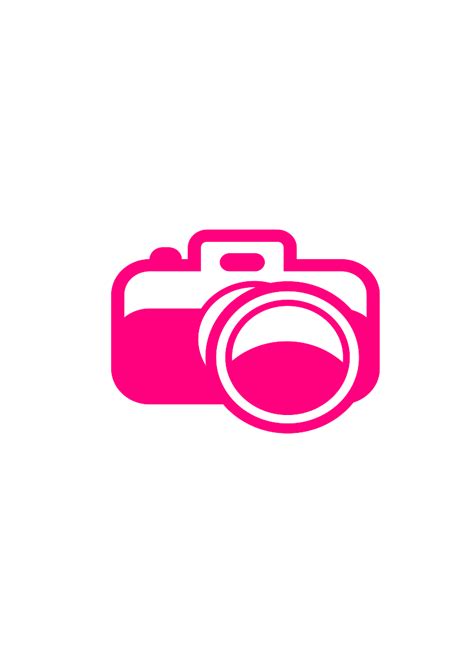 Pink Camera Clip Art Vector Clip Art Online Royalty Free