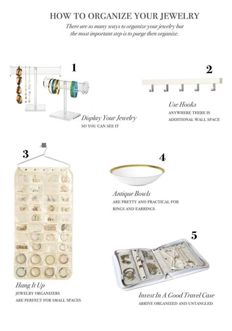 Simple Tips To Organize Your Jewelry Neatly Designed