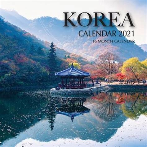 Korea Calendar 2021 Golden Print 9798576671540 Boeken