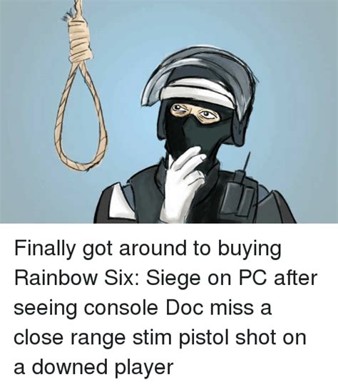 Finally Got Around To Buying Rainbow Six Siege On Pc After