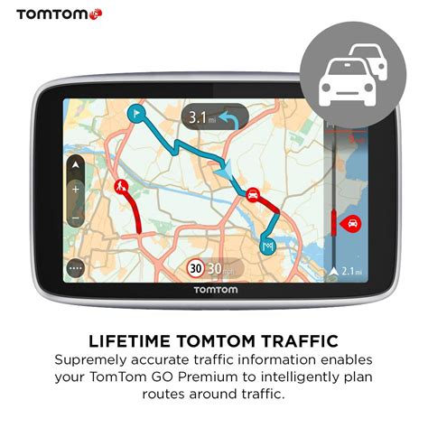 World Maps Tomtom Car Sat Nav Go Premium 6 Inch With Updates Via Wi Fi