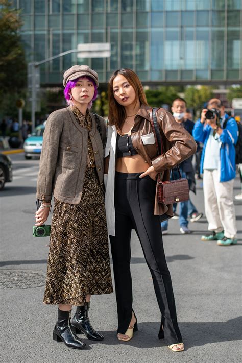 The Best Street Style From Shanghai Fashion Week Spring Summer