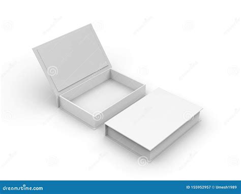Blank White Box Mock Up Vector Illustration CartoonDealer Com 83412734