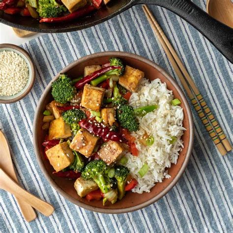 Sesame Tofu With Broccoli 30 Minutes My Quiet Kitchen