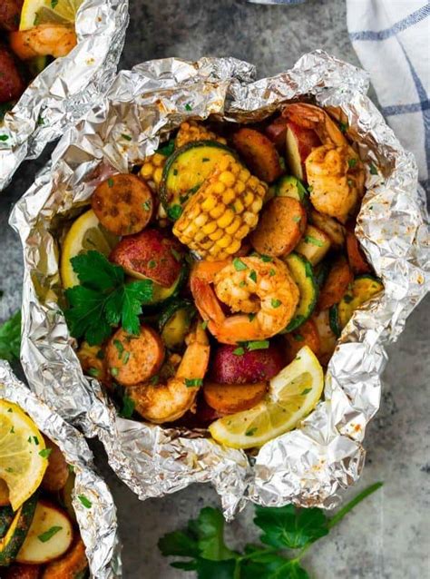 How to make pork roast in oven. Cajun Shrimp Boil Foil Packets {Easy and Flavorful ...