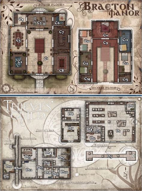 Dnd 5e Mansion Map Hollow Knight Deepnest Map