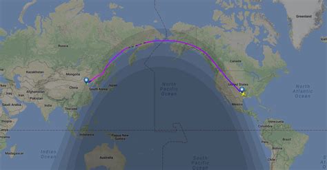 american resumes flights over russian airspace after one day