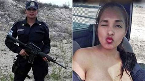 Escándalo En México Por Una Policía Que Se Fotografió Desnuda Con Su