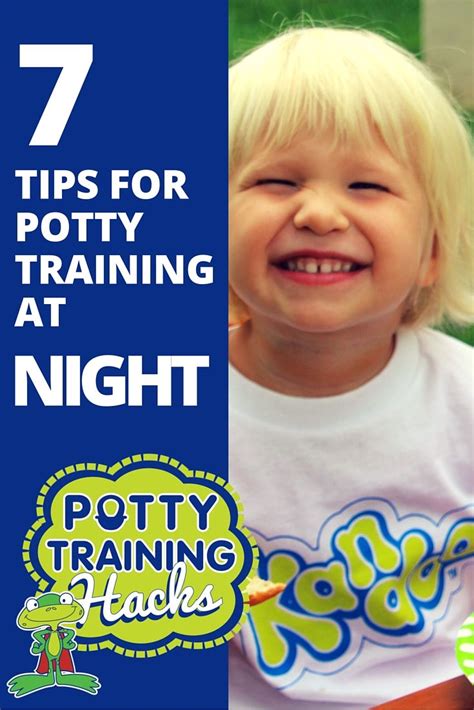 Nighttime Potty Training Tips
