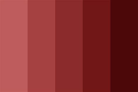 Bt679 Red Shades Color Palette