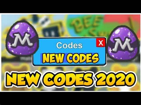 There are several places where you may find the latest active codes All "New Codes 2020 Update in Bee Swarm Simulator - YouTube