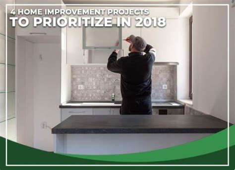 4 Home Improvement Projects To Prioritize In 2018