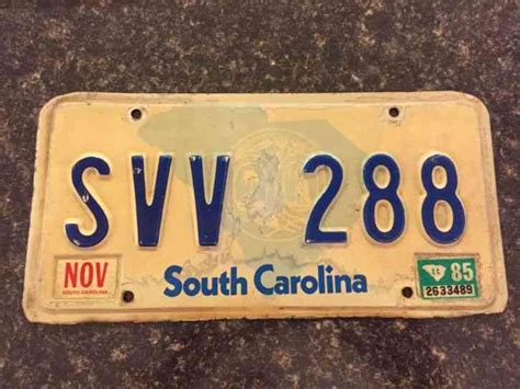 South Carolina State Bird License Plate License Plate