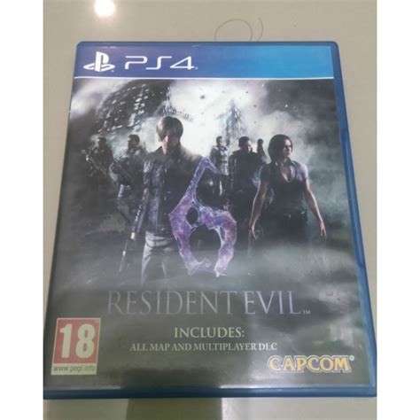 Resident Evil 6 Ps4 Cd Game Shopee Philippines