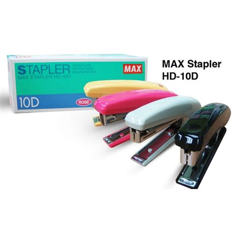 For over 60 years, max has been the leader in stapling technology in asia and around the world and it was this stapler that started it all for max. Max Stapler HD-10*D
