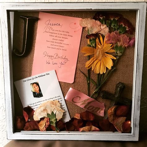 Words seem inadequate to express the sadness we feel about name of deceased death. Memorial shadow box.. flowers used from the funeral dried ...
