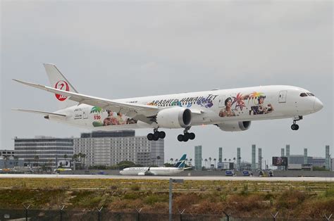 Japan Airlines Arashi Jal Hawaii Livery 787 900 Dreamliner Flickr