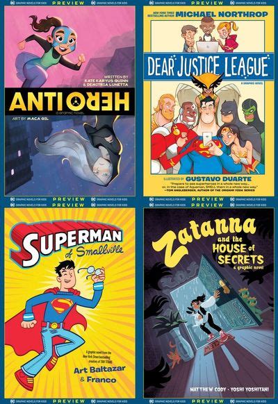 Dc Graphic Novels For Kids Sneak Peeks Collection 2020 Getcomics