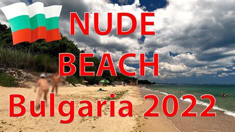 NUDE BEACH Varna Golden Sands Bulgaria Нудистский пляж на