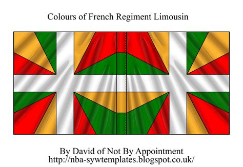 Not By Appointment Flags Of French Regiment Limousin