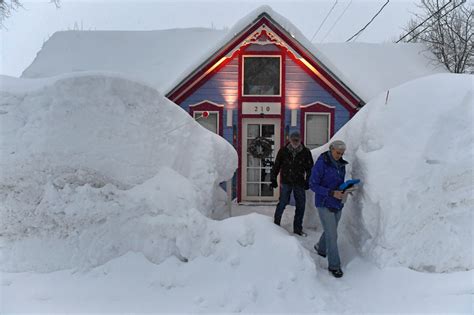 Crested Butte In Colorado Gets Nearly Eight Feet Of Snow In 10 Days