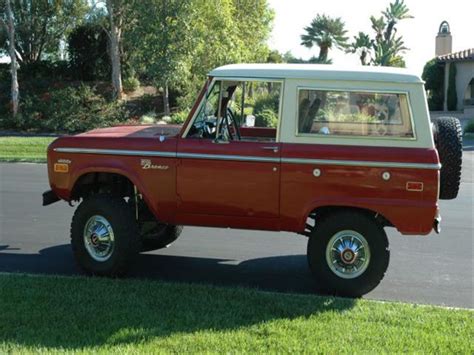 Purchase Used 1970 Ford Bronco Sport In Long Branch Texas United