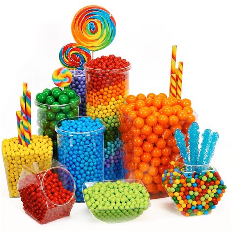 Rainbow Candy Buffet Candy Buffet Birthday Candy Party Rainbow Birthday